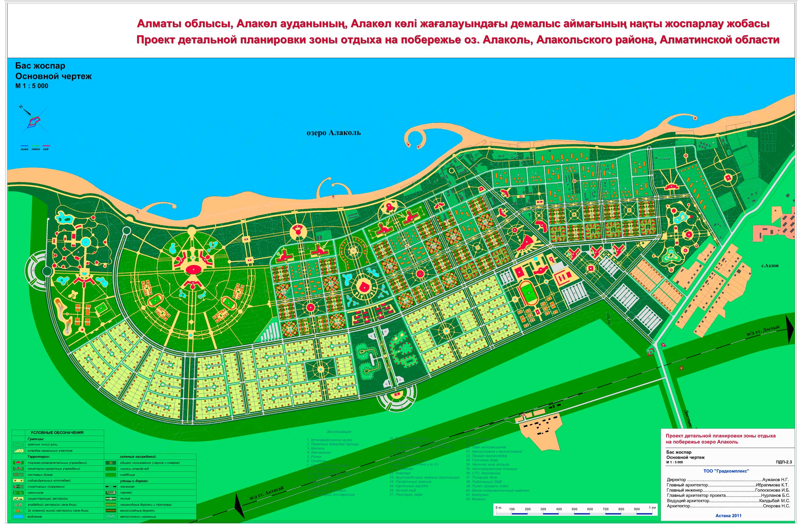 Карта баз алаколь